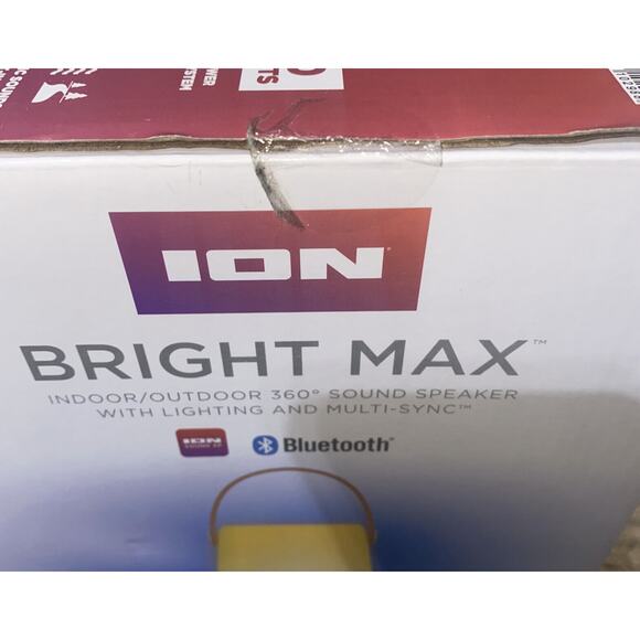 ION, Audio Bright-Max Indoor/Outdoor Portable 360° Bluetooth Speaker - Picture 8 of 9